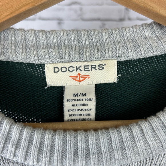 Dockers | Christmas vintage winter sweater with a red reindeer size M - Picture 5 of 5